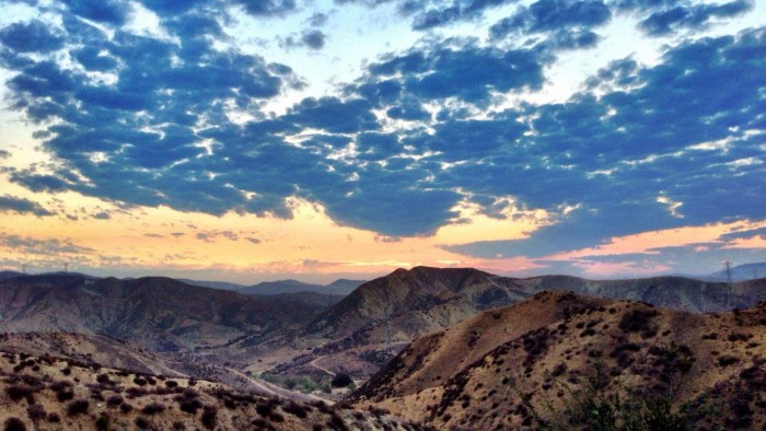 Sunrise at Haskell Canyon Open Space