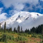 A Glimpse at Mount Rainier