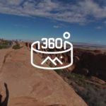 360 view from a fin above Devils Garden