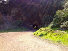 Heading to Bronson Cave