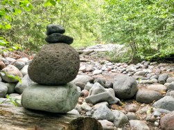 Cairn at South Mowich River