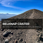 Hiking Belknap Crater in the Mount Washington Wilderness