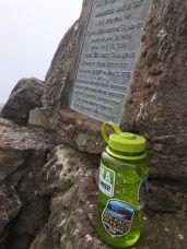 Plaque and NorCal Six-Pack of Peaks sticker