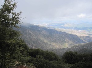 Looking east toward the Inland Empire