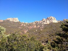 Sandstone Peak from Circle X Ranch