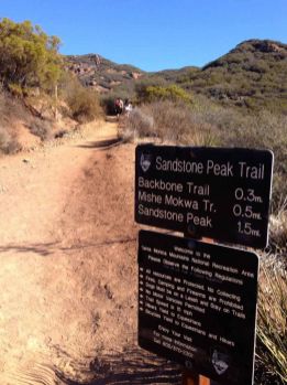 Sandstone Peak Trailhead