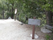 Winter Creek trail junction at Toll Road