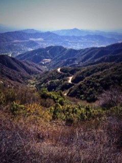 View from the Verdugo Motorway trail