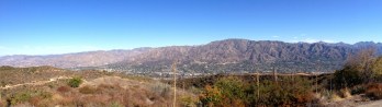 The San Gabriel Mountains