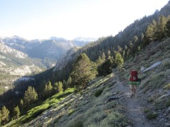 The Trail Descends 1000 Feet in One Mile