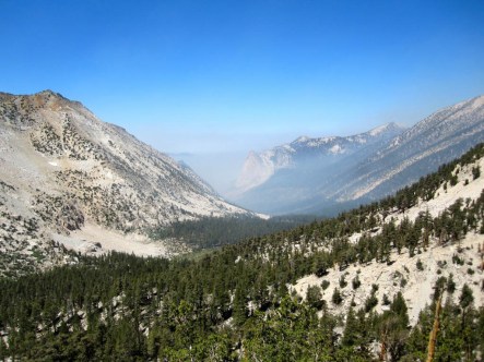 Smoke to the West of the JMT