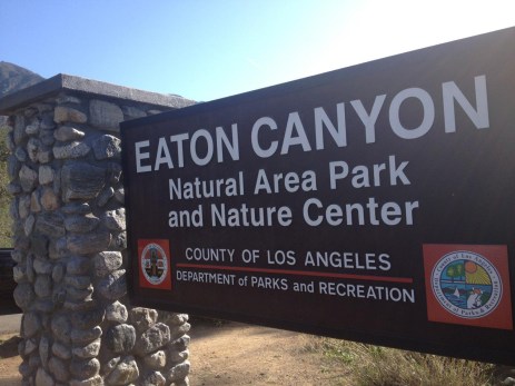 Entrance to Eaton Canyon Natural Area Park