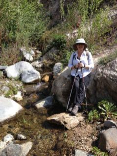 Joan a Trail Canyon Creek