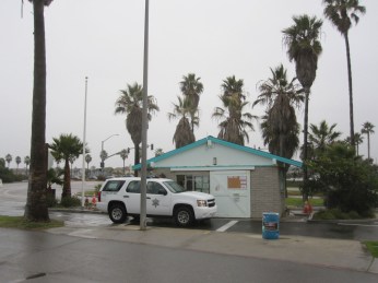 Entrance to the South Carlsbad State Beach campground