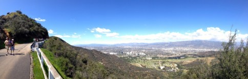 Panorama of Forest Lawn