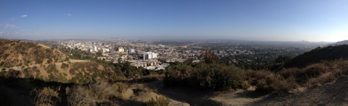 Typical Los Angeles panorama