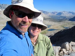 Jeff and Joan on Mather Pass