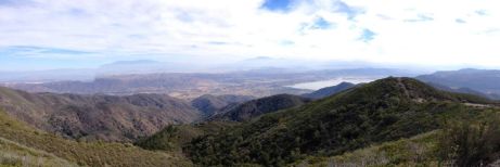 Lake Elsinore from the Main Divide