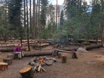 Little Yosemite Valley community fire pit