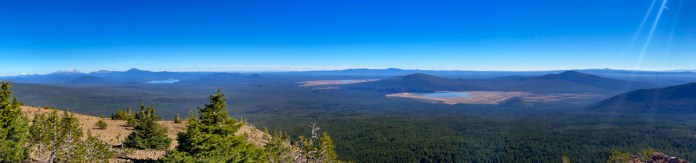 Panoramic view from Maiden Peak