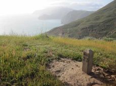 on the Trans-Catalina Trail