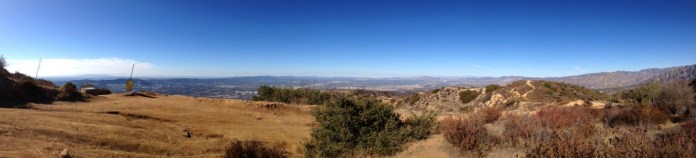 Panorama at the Top of the Vital Link Trail