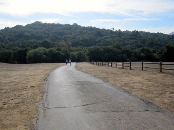 Paved Path to Trippet Ranch
