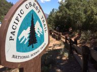 Pacific Crest Trail marker
