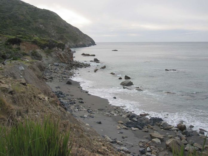 Starlight Beach - the western terminus of the Trans-Catalina Trail