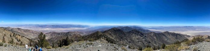 Telescope Peak summit panorama