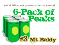 6-Pack of Peaks #3 Mt. Baldy