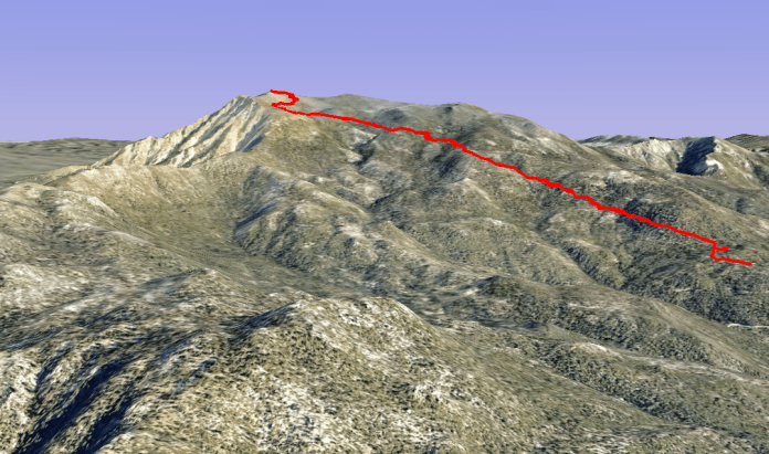Marion Mountain trail to Mt. San Jacinto