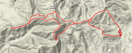 Roller Coaster Ridge map